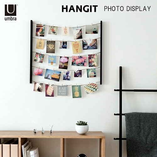 【あす楽】HANGIT PHOTO DISPLAY ハンギット フォトディスプレイ【アンブラ UMBRA】フォトフレーム アルバム 写真立て インテリア雑貨 フレーム 写真 ウォールデコレーション ブライダル 結婚式 西海岸 父の日 母の日 (z)
