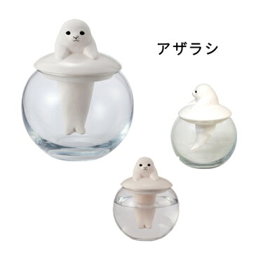【あす楽】ドーム型加湿器【サンアート】アザラシ ネコ シロクマ 陶器 電池不要 動物 アニマル かわいい シンプル デスク(z)