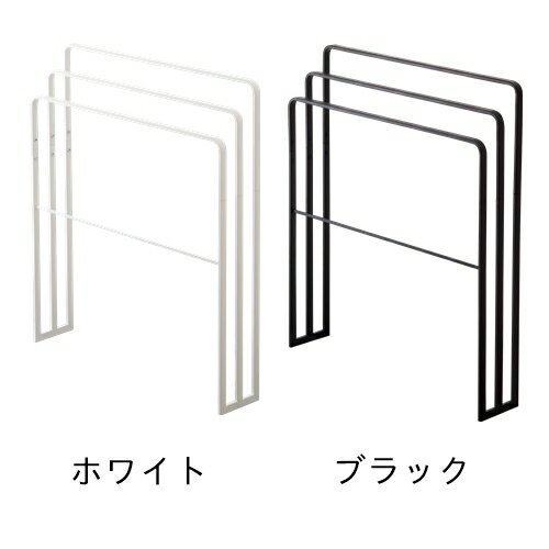 【送料無料】横から掛けられるバスタオルハンガー 3連 タワー【山崎実業 yamazaki】04979 04980 tower シンプル スリム 収納 おしゃれ バスルーム お風呂 浴室 タオル バスマット 2