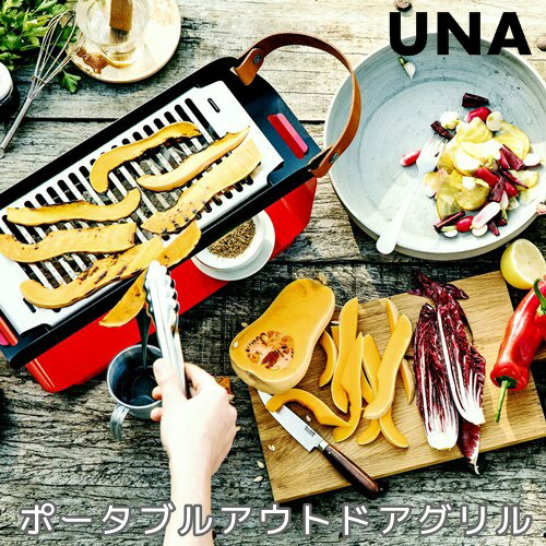 ポータブルアウトドアグリル【アスプルンドASPLUND】BBQコンパクトフェスレジャーUNA串焼きコンパクトキャンプ