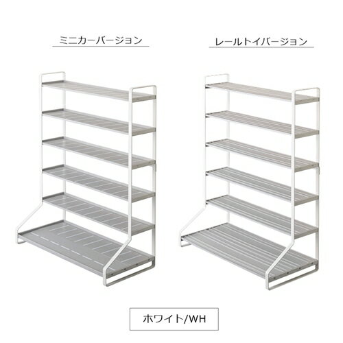 ［新商品・次回入荷3月頃］【送料無料】ミニカー＆レールトイラック タワー【山崎実業 yamazaki】［ホワイト｜ブラック］ tower おもちゃ 収納 トミカ プラレール 車 電車 片付け 子供 コレクション 家族