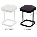 蓋付きポリ袋エコホルダー タワー ホワイト ブラック PLASTIC BAG ECO HOLDER WITH LID tower 収納 簡易 ゴミ箱 レジ袋 ポリ袋 丁寧な暮らし シンプルライフ【山崎実業 yamazaki】