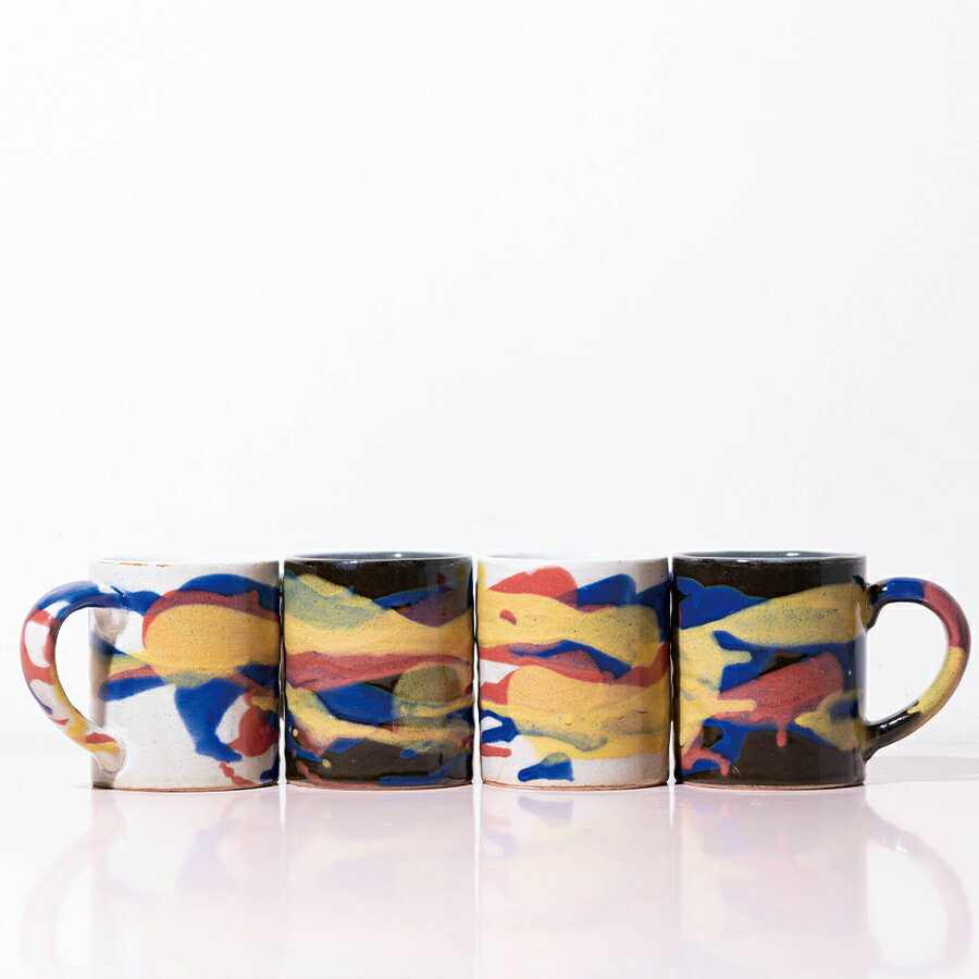 乐天商城 - ペインターマグ PAINTER MUG マグカップ コーヒーカップ コップ 食器 テーブルウェア おしゃれ かわいい 食洗機対応 電子レンジ対応 陶器 美濃焼 来客用【アングル ANGLE】 (t)(LOT)(z)