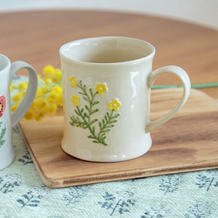 �֥��å��� �ޥ��ڥӥ���BISQUE�� Blossom Mug ƫ�� �ޥ����å� �ϡ��� �ե� ��꡼�� ���� 300ml �ץ쥼��� ���ե� ������ ��...