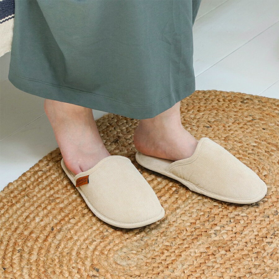 コーデュロイスリッパEV【ダルトン DULTON】CORDUROY SLIPPERS メンズ レディース 室内履き おしゃれ インテリア シンプル 来客 フロー...