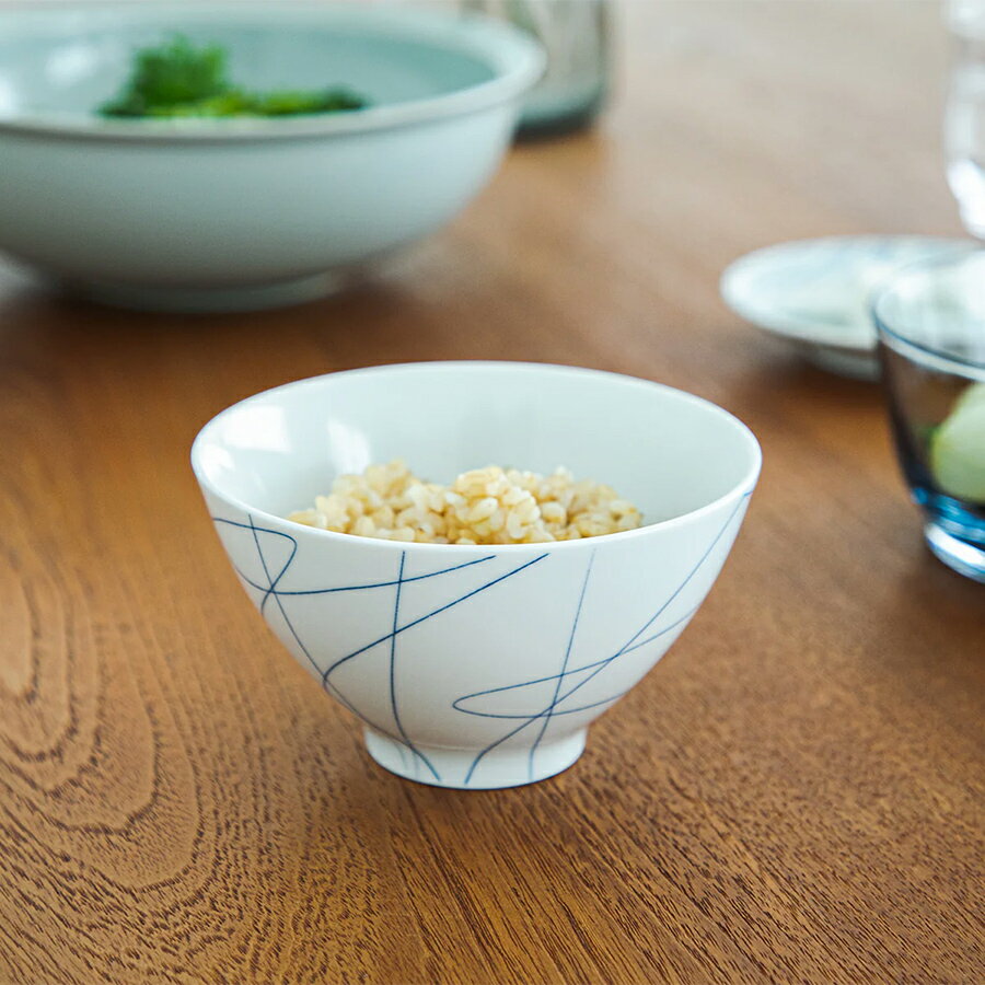 Rice Bowls - 【メーカー取り寄せ】HIBI 茶碗【キントー KINTO】おしゃれ かわいい 波佐見焼 磁器 和食器 食洗機対応 電子レンジ対応 ライスボウル テーブルウェア 茶わん 日本製