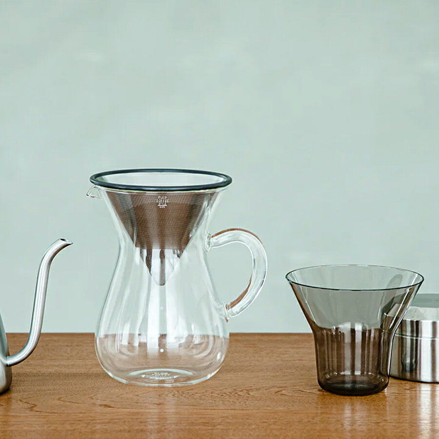 KINTO キントー コーヒーカラフェセット 4cups ステンレス スターターキット おしゃれ フィルターレス ステンレスフィルター ペーパーレス ドリッパー コーヒーサーバー 紙フィルター不要 耐熱ガラス 食洗機対応 ハンドドリップ 珈琲 キャンプ カフェ(z) westream-10008990 WESTREAM(ウエストリーム) サンプル画像3