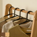 CAKON バンブーハンガー 3セット 【Gudee グディ】 bamboo hanger 竹製 ハンガー 収納 シンプル おしゃれ かわいい ナチュラル ブラ...