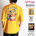 エドハーディー かっこいい tシャツ 半袖 メンズ オシャレ ストリート ブランド Ed Hardy プリント スカル ロゴ タトゥー柄 アメカジ おしゃれ シンプル スケーターファッション おすすめ 人気 父の日 プレゼント 夏服 メンズ westsea ウエストシー