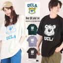 UCLA メンズtシャツ ティーシャツ tシャツ メンズ レディース 半袖 オシャレ ブランド ゆったり カジュアル 半袖Tシャツ メンズ ロゴtシャツ キャラクター くま ベア 古着風 プリント 夏服 綿100％ 厚手 xl ウエストシー wetsea