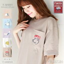 Tシャツ 半袖 メンズ レディース かわいい カジュアル レトロ ロゴ カレッジロゴ プリント tシャツ おしゃれ ブランド フィンクス ユニセックス ストリー...