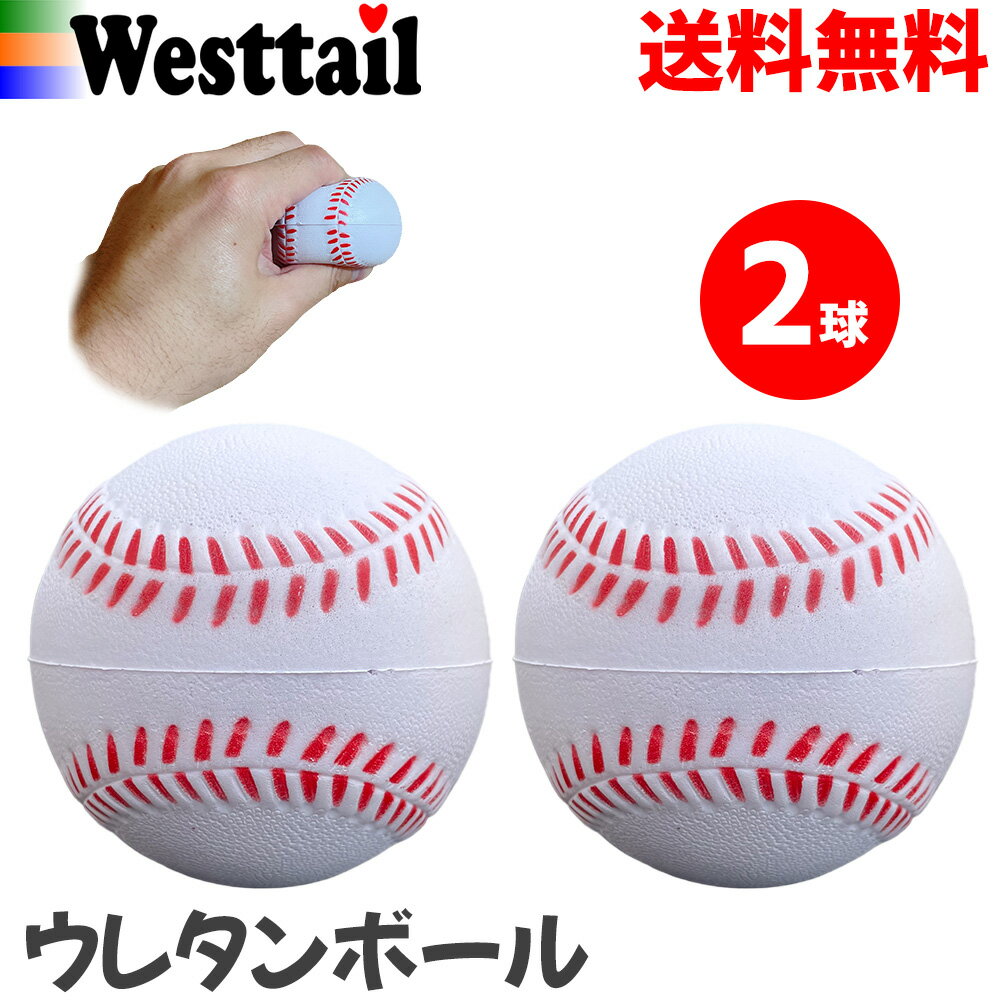 やわらか ボール 野球ボール 柔らか ポリウレタンボール 白色 69mm 2球 軟式 J球キャッチボール