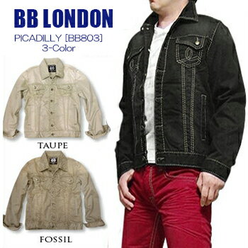 BB LONDON(ビービーロンドン) Chino Jacket @PICADILLY-3color  チノ/コットンジャケット ジージャン