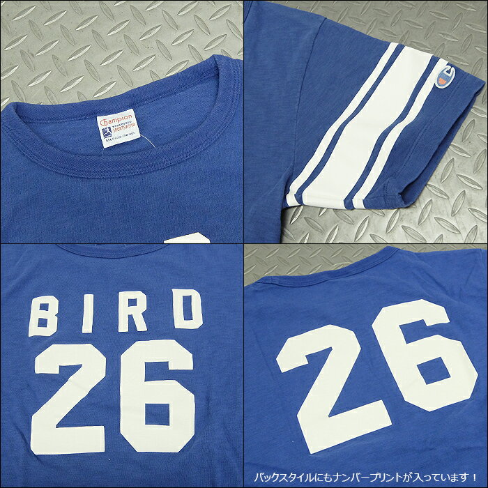 CHAMPION(チャンピオン)ROCHESTER COLLECTION FOOTBALL S/S Tee [C3-P327] ロチェスター　フットボール TシャツVintage Jersey アメカジ メンズ【\6,490】【smtb-kd】【RCP】 3