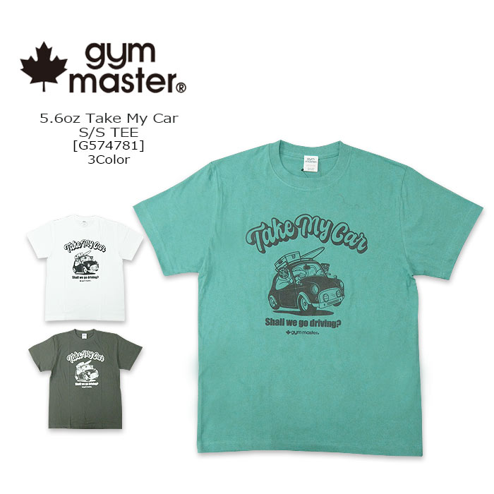 Rakuten - gym master(ジムマスター) 5.6oz Take My Car S/S Tee [G574781] テイクマイカー 覆面レスラー　半袖 Tシャツ アメカジ レディス メンズ コットン 【\4,290】【RCP】