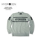 HYDROGEN(nChQ) ICON STAR CREW SWEAT[220106] XEFbg WPbg ITALY Y AE^[@XJ C^A傫 C^[iViTCY \25,300  smtb-kd  RCP 