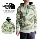 THE NORTH FACE(ノースフェイス) SEASONAL DREW PEAK P/O HOODIE RETRO DYEレトロダイ パーカ フードスウェット ロゴ アウトドア プルオーバー迷彩 カモ ミリタリーオリーブ 裏毛タイプ