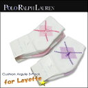 Polo Ralph Lauren(ポロ ラルフローレン)-Layette Girl- Cushion Argyle 3-Pack Crew[G40006LPK] 新生児 6ヶ月 子供用 ソックス 靴下 3枚組 女の子 【RCP】