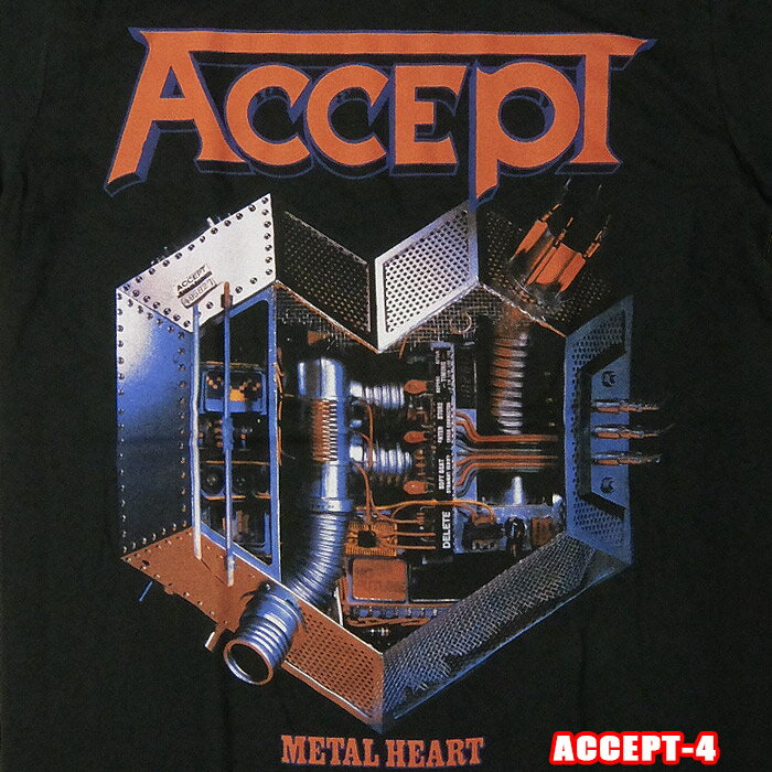 ROCK TEE ACCEPT-4[ץ] METAL HEART-1 åT/ХT smtb-kdۡRCP۱ѹ/ƹΥե饤