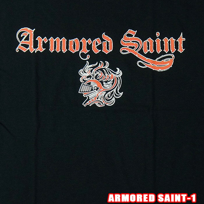 ROCK TEE ARMORED SAINT-1 アーマードセイント LOGO ロックTシャツ/バンドTシャツ ROCK T バンT【smtb-kd】【RCP】英国/米国のオフィシャルライセンス