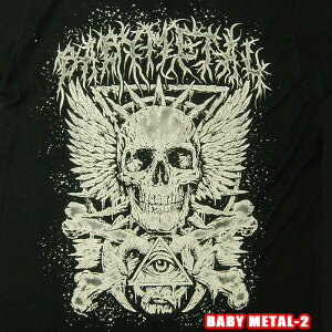 ROCK TEE BABY METAL-2[٥ӡ᥿] Crossbone Eye Skelet åT ХT ROCK T ХTsmtb-kdۡRCP۱ѹ/ƹΥե饤