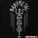ROCK TEE BABY METAL-5 ベビーメタル Skulls On Sword ロックTシャツ バンドTシャツ ROCK T バンT【smtb-kd】【RCP】英国/米国のオフィシャルライセンス