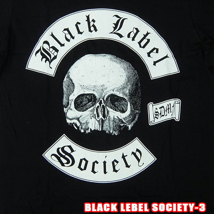 ROCK TEE BLACK LABEL SOCIETY-3 Worldwide ロックTシャツ バンドTシャツ ROCK T バンT英国/米国のオフィシャルライセンス