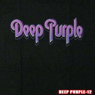 ROCK TEE DEEP PURPLE-12[ディープパープル] LOGOメール便送料無料 ロックTシャツ/バンドTシャツ 【smtb-kd】【RCP】英国/米国のオフィシャルライセンス