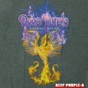 ROCK TEE DEEP PURPLE-8 PHOENIX RISING ロックTシャツ バンドTシャツ ROCK T バンT英国/米国のオフィシャルライセンス