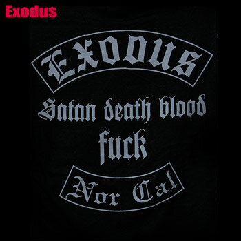 ROCK TEE Exodus [エクソダス] ロックTシャツ/バンドTシャツ 【smtb-kd】英国/米国のオフィシャルライセンス