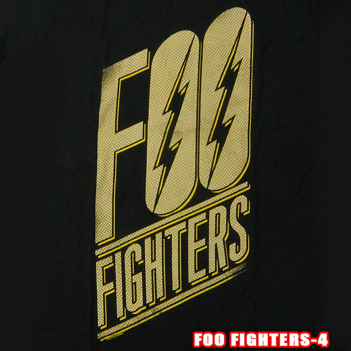 Rakuten - ROCK TEE FOO FIGHTERS-4[フーファイターズ] SLANTED LOGO ロックTシャツ バンドTシャツ ROCK T バンT 【smtb-kd】【RCP】英国/米国のオフィシャルライセンス