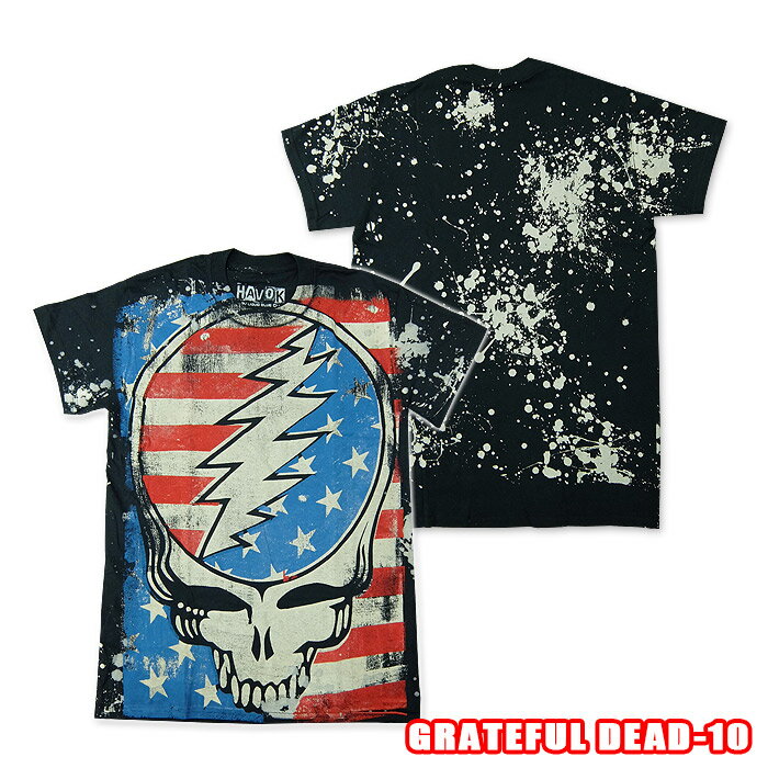 ROCK TEEGRATEFUL DEAD-10 TRUE BLUE SYF HAVOK LIQUID BLUE ロックTシャツ バンドTシャツ ROCK T バンT 英国/米国のオフィシャルライセンス 