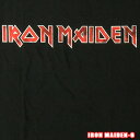 ROCK TEE IRON MAIDEN-6[ACAECf] DISTRESSED LOGO bNTVc ohTVc ROCK T oTysmtb-kdzp/č̃ItBVCZX