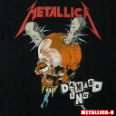 ROCK TEE METALLICA-8[^J] DAMAGE INC bNTVc ohTVc ROCK T oTp/č̃ItBVCZX ysmtb-kdzyRCPz