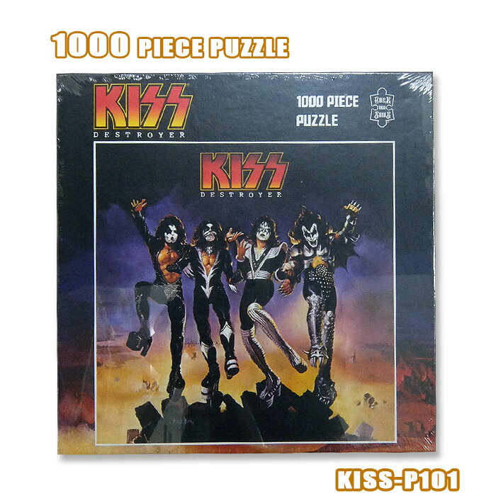 ROCK JIGSAW PUZZLE KISS-P101 [キッス] DESTROYER 1000PIECE ジグソーパズル 1000ピース 【RCP】