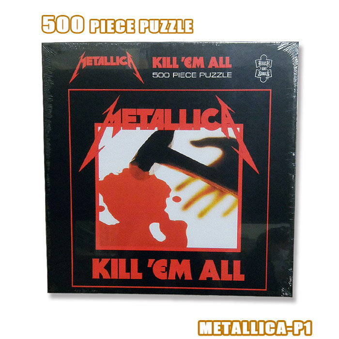 ROCK JIGSAW PUZZLE METALLICA-P1 [メタリカ] KILL EM ALL 500PIECE ジグソーパズル 500ピース 【RCP】