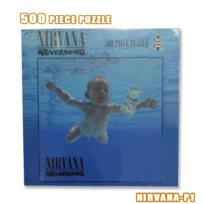 ROCK JIGSAW PUZZLE NIRVANA-P1 [ニルバーナ] NEVER MIND 500PIECE ジグソーパズル 500ピース 【RCP】