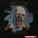 ROCK TEE SCORPIONS-2[XR[sIY] BLACK OUT bNTVc/ohTVc ysmtb-kdzyRCPzp/č̃ItBVCZX