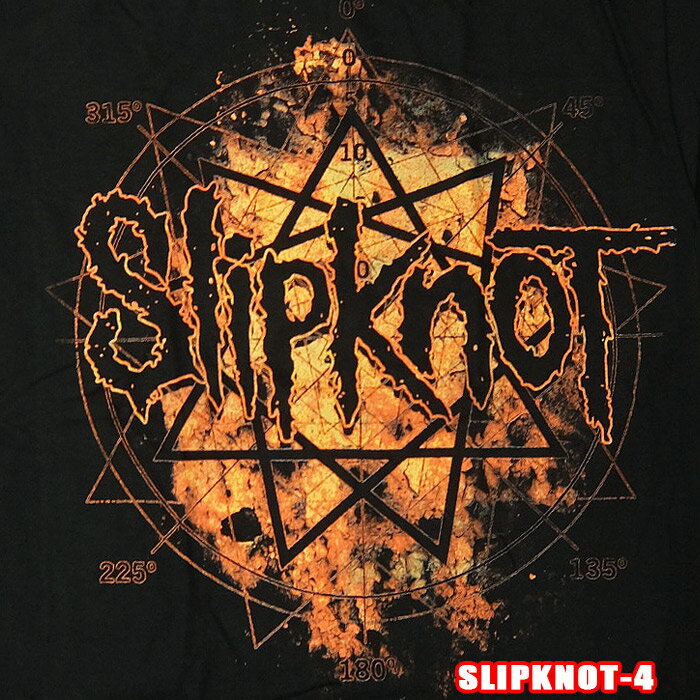 ROCK TEE SLIPKNOT-4 [スリップノット] RADIO FIRES LOGO ロックTシャツ バンドTシャツ ROCK T バンT ..