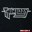 ROCK TEE THIN LIZZY-6[VEWB]LOGO OUTLINE bNTVc ohTVc ROCK T oTysmtb-kdzyRCPzp/č̃ItBVCZX