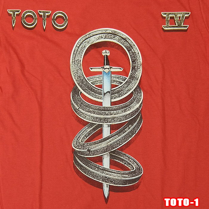 ROCK TEE TOTO-1 トト IV ロックTシャツ バンドTシャツ ROCK T バンT【smtb-kd】【RCP】英国/米国のオフィシャルライセンス