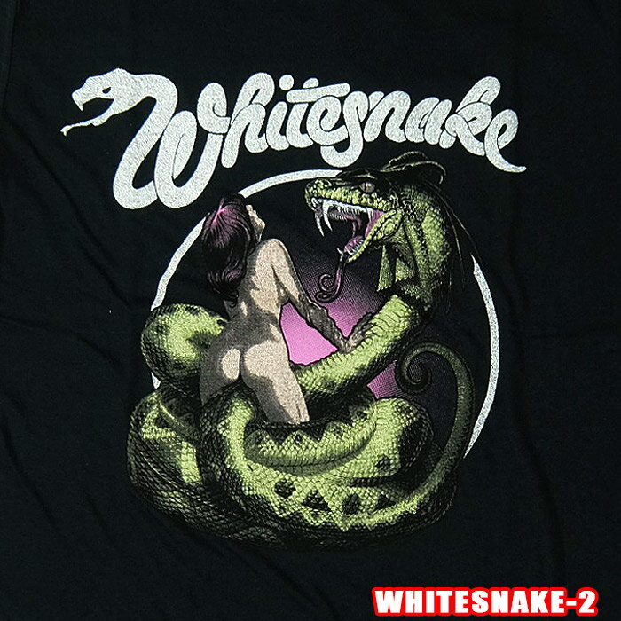 ROCK TEE WHITESNAKE-2[ホワイトスネイク] LOVE HUNTER ロックTシャツ バンドTシャツ ROCK T バンT 【smtb-kd】【RCP】英国/米国のオフィシャルライセンス