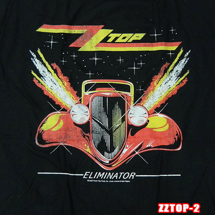 ROCK TEE ZZTOP-2 ジージートップ Eliminatow ロックTシャツ バンドTシャツ ROCK T バンT 【smtb-kd】【RCP】英国/米国のオフィシャルライセンス