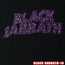 ROCK TEEBLACK SABBATH-16[ubNToX] Wavy Logo CXg[ bNTVc/ohTVc oTyRCPzp/č̃ItBVCZX