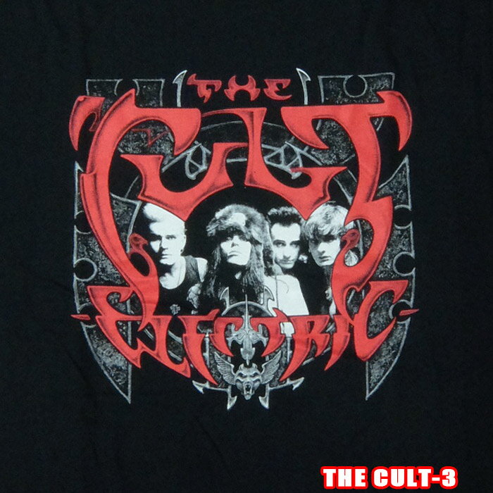 ROCK TEE THE CULT-3[ザ・カルト] ELECTRIC ロックTシャツ バンドTシャツ 英国/米国のオフィシャルライセンス バンT