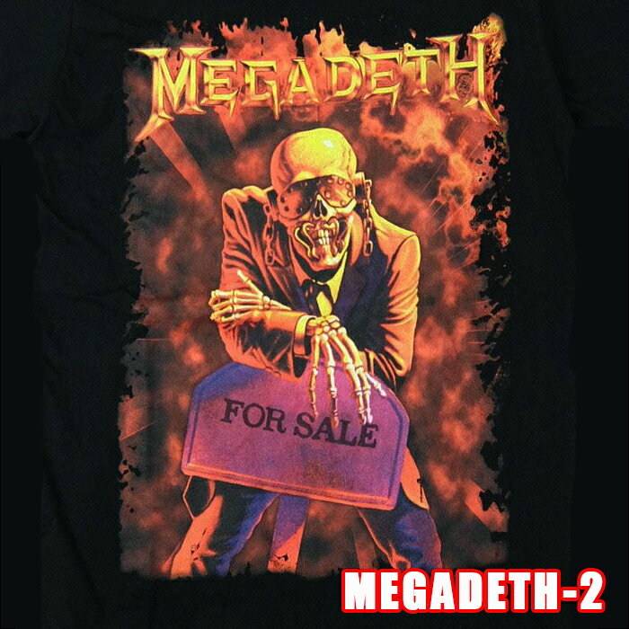 ROCK TEE MEGADETH-2 メガデス] PEACE SELLS ロックTシャツ/バンドTシャツ 【RCP】英国/米国のオフィシャルライセンス