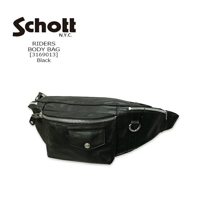 楽天市場】schott ライダース（ボディバッグ・ウエストポーチ｜メンズ