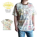 UNIVERD72(jo[h72) PRINT S/S TEE(COFFEE)[22036] R[q[ JtF vgVc AJW Y HOUSTONuh gy\5,390z