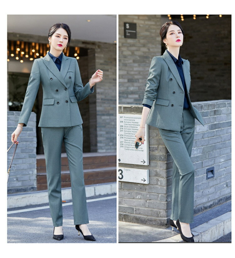 スーツ レディース 卒業式 入学式 ママスーツ セットアップ 長袖 ジャケット パンツ 細身 通勤 就活olキャリ 卒業式スーツ 翌日発送可能 パンツスーツ オフィスや会社のビジネススーツ 制服に ア 通勤やリクルート 事務服 就職活動 フォーマル 上下セット ダブル