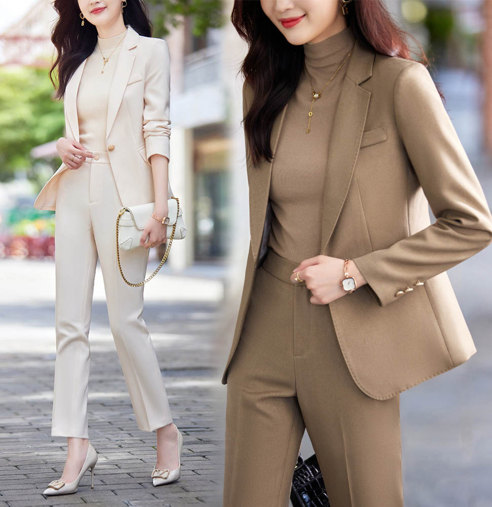 送料無料【ジャケット】【ジャケット+パンツ】自宅で洗える 3色 パンツスーツ 発表会 謝恩会 卒業式 入学式 春秋冬 春夏秋フォーマルスーツ ビジネススーツ リクルート レディース スーツ セレモニースーツ シンプル 通勤 OL ビジネス パンツスーツ 就活 面接 入学式